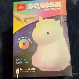 Rechargeable Unicorn Night Light